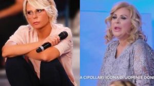 Maria De Filippi e Tina Cipollari.