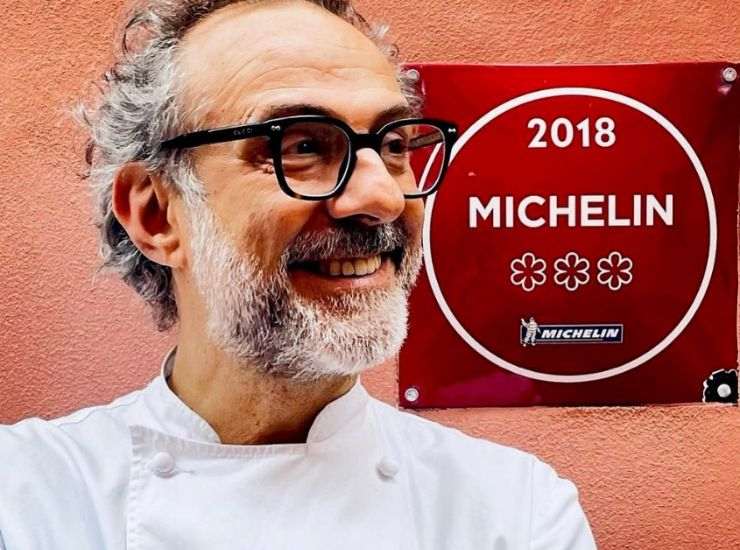 Massimo Bottura chef con tre stelle Michelin 