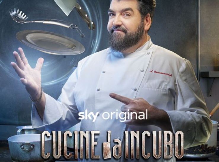 Antonino Cannavacciuolo nella nuova stagione di Cucine da incubo 