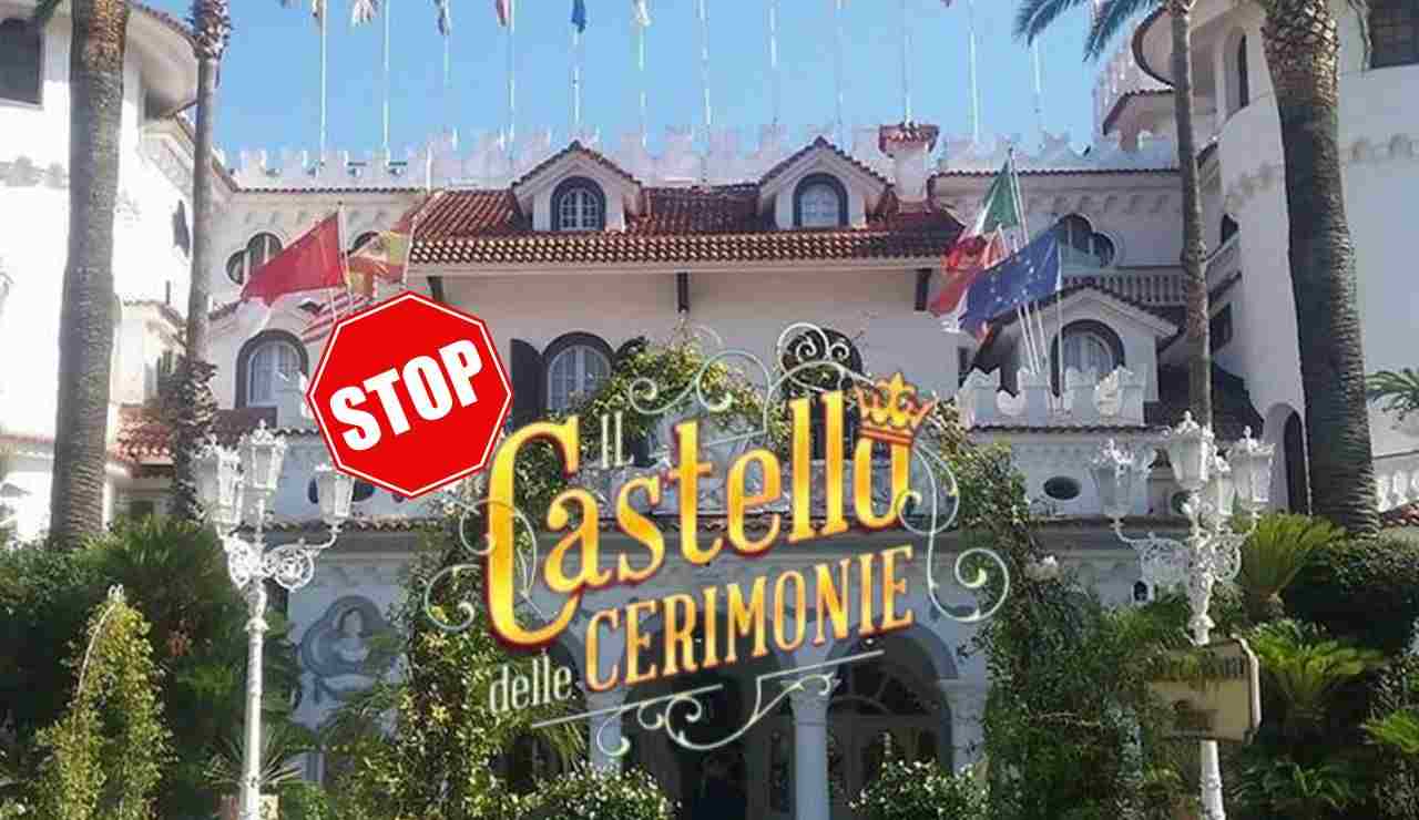 Sospensione del Castello delle cerimonie