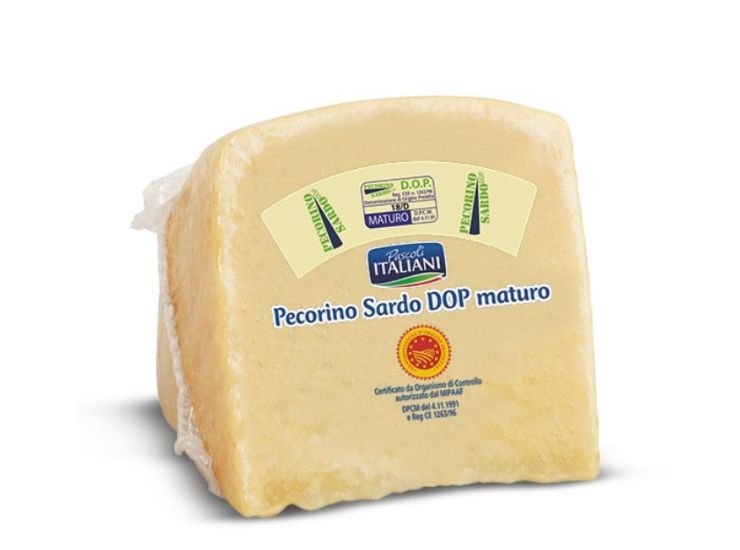 Confezione del pecorino ritirato dagli scaffali