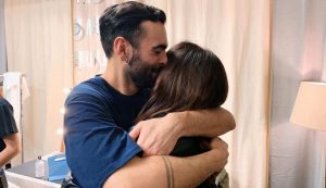 Marco Mengoni insieme a sua madre Nadia Ferrari