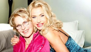 Valeria Marini con sua mamma Gianna